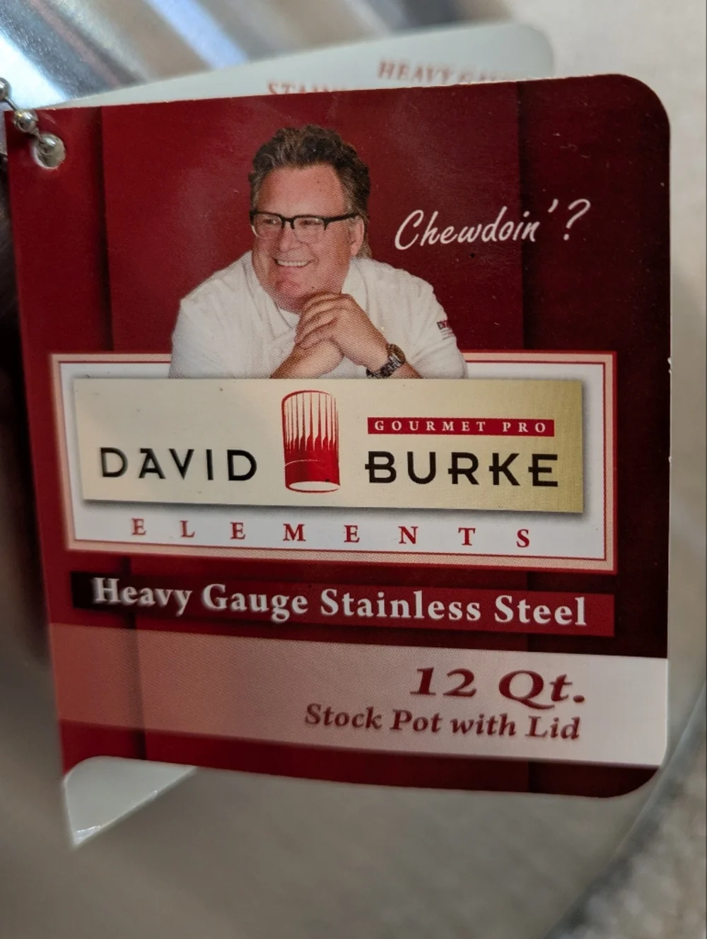Stainless Steel 12 Qt Stock Pot - Picture 3 of 4
